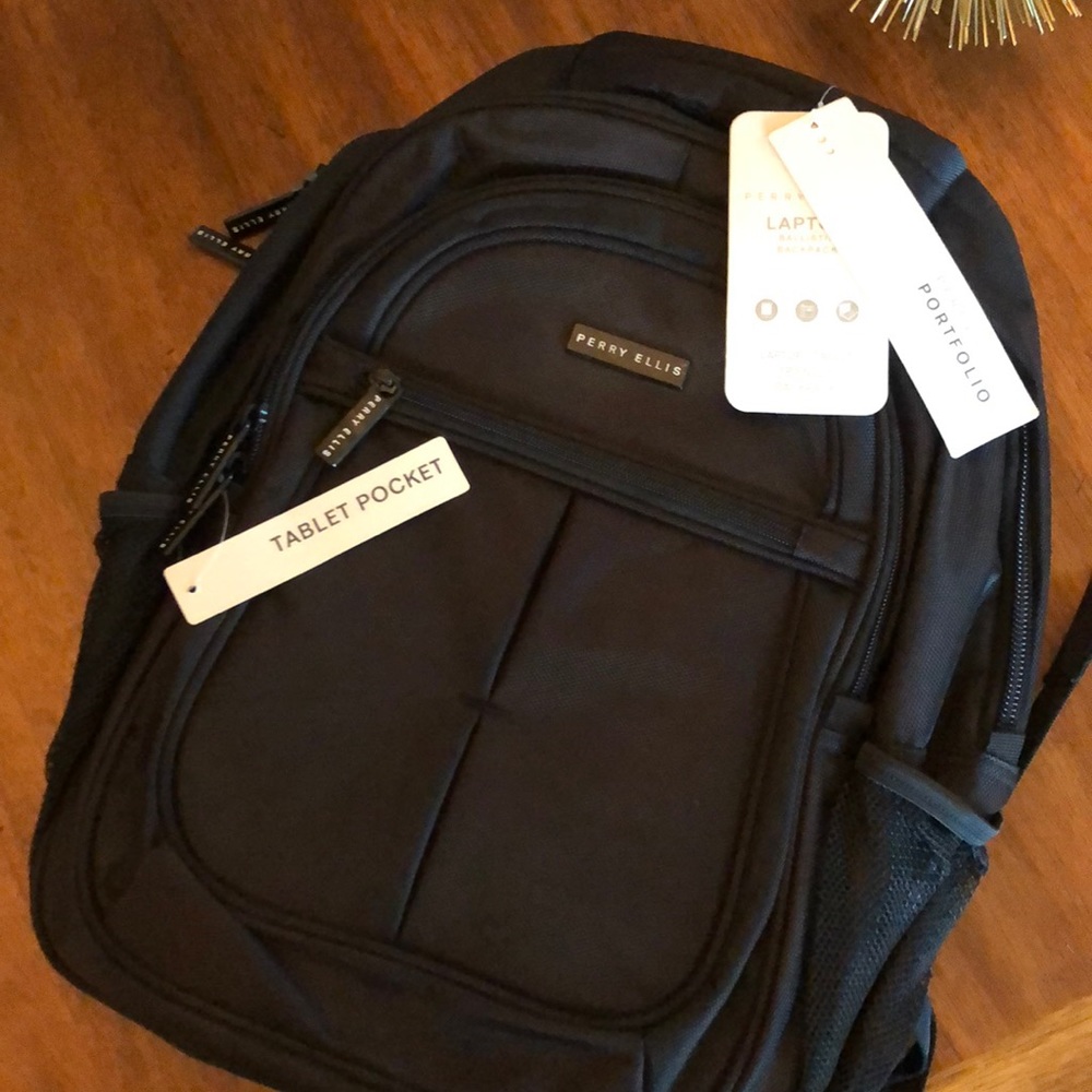 Perry Ellis Portfolio Laptop Backpack